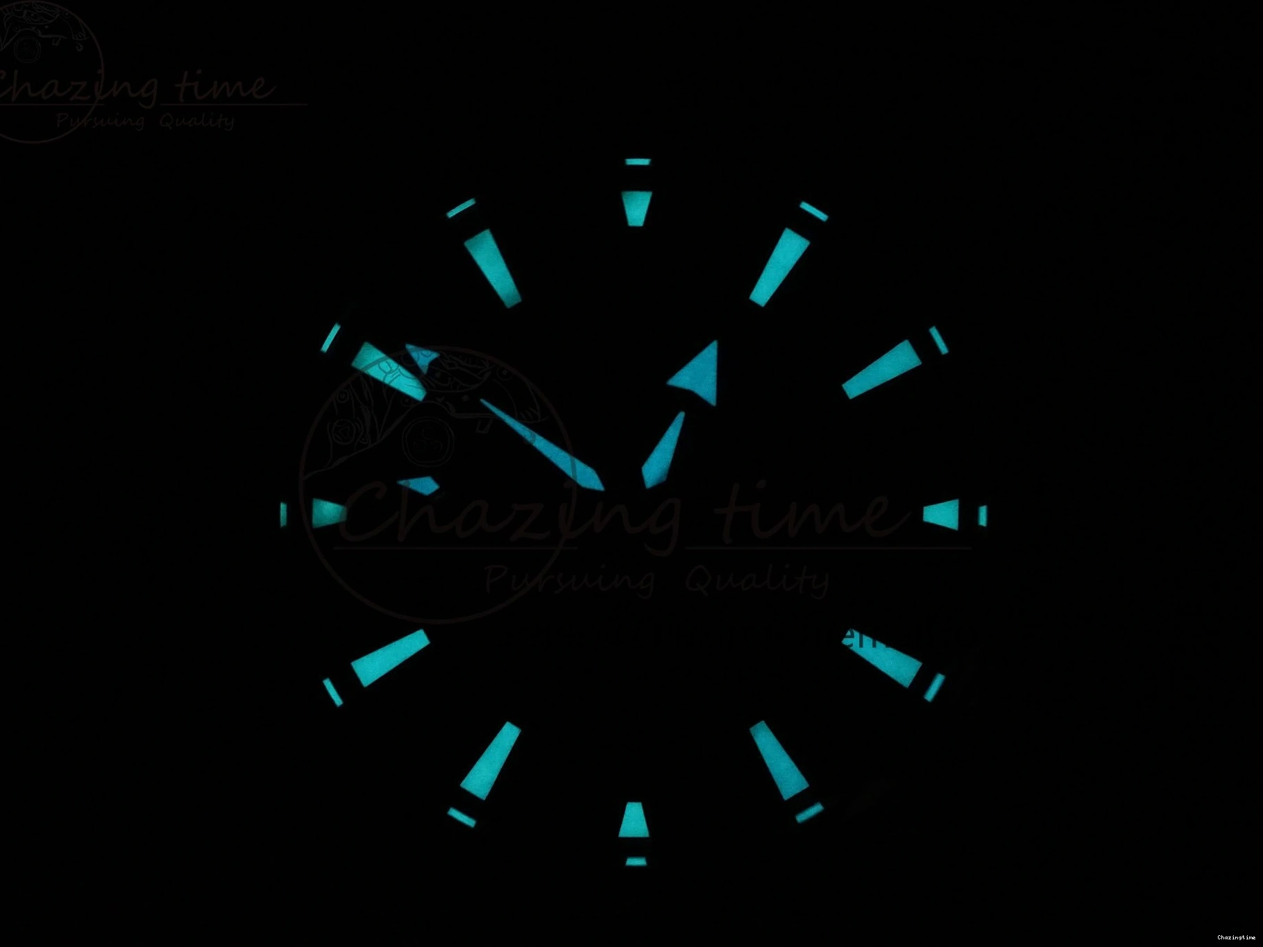 0408 Seamaster 300m Diver YG OMF 1:1 Best Edition Blue Orange Ceramic White Dial on Blue Nato Strap A Colorful 7704